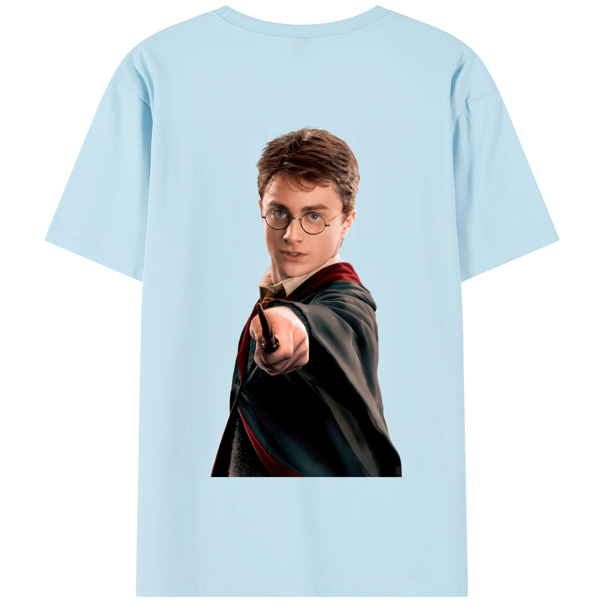 （画像用） Harry Potter ハリー・ポッターシリーズ 綿100％半袖Tシャツ（背面プリント）